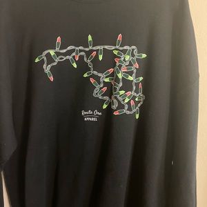 Route One Apparel Christmas sweatshirt
